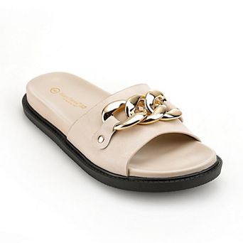 Henry Ferrera Open Toe Women's Flat Sandals