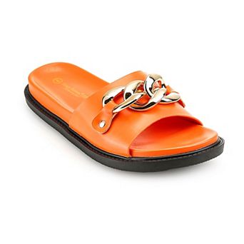 Henry Ferrera Open Toe Women's Flat Sandals