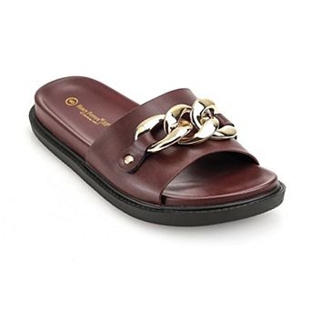 Henry Ferrera Open Toe Women's Flat Sandals