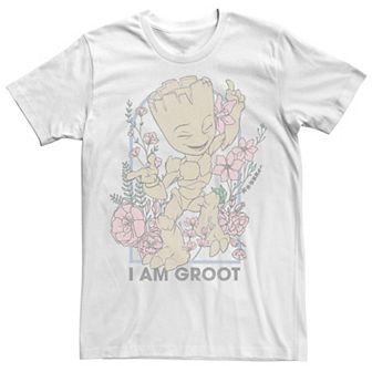 Men's Marvel I Am Groot Floral Tee
