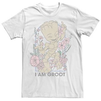 Men's Marvel I Am Groot Floral Tee