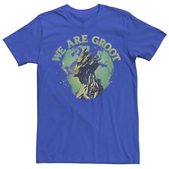 Men's Marvel Guardians Of The Galaxy We Are Groot Earth Tee