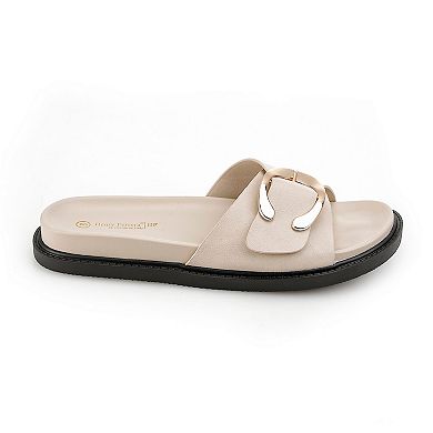 Henry Ferrera Open Toe Women's Flat Sandals