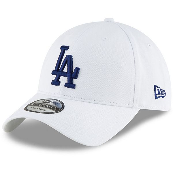 Men's New Era White Los Angeles Dodgers Fashion Core Classic 9TWENTY ...