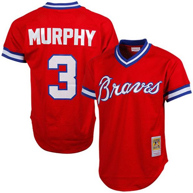 Mitchell & Ness MLB Kids Atlanta Braves Dale Murphy 1980 Authentic Mesh Bp  Jersey Scarlet Red Kids' - FW23 - US