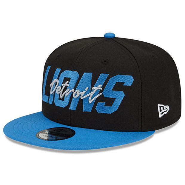 Detroit Lions New Era Basic 9Fifty Snapback Hat Black