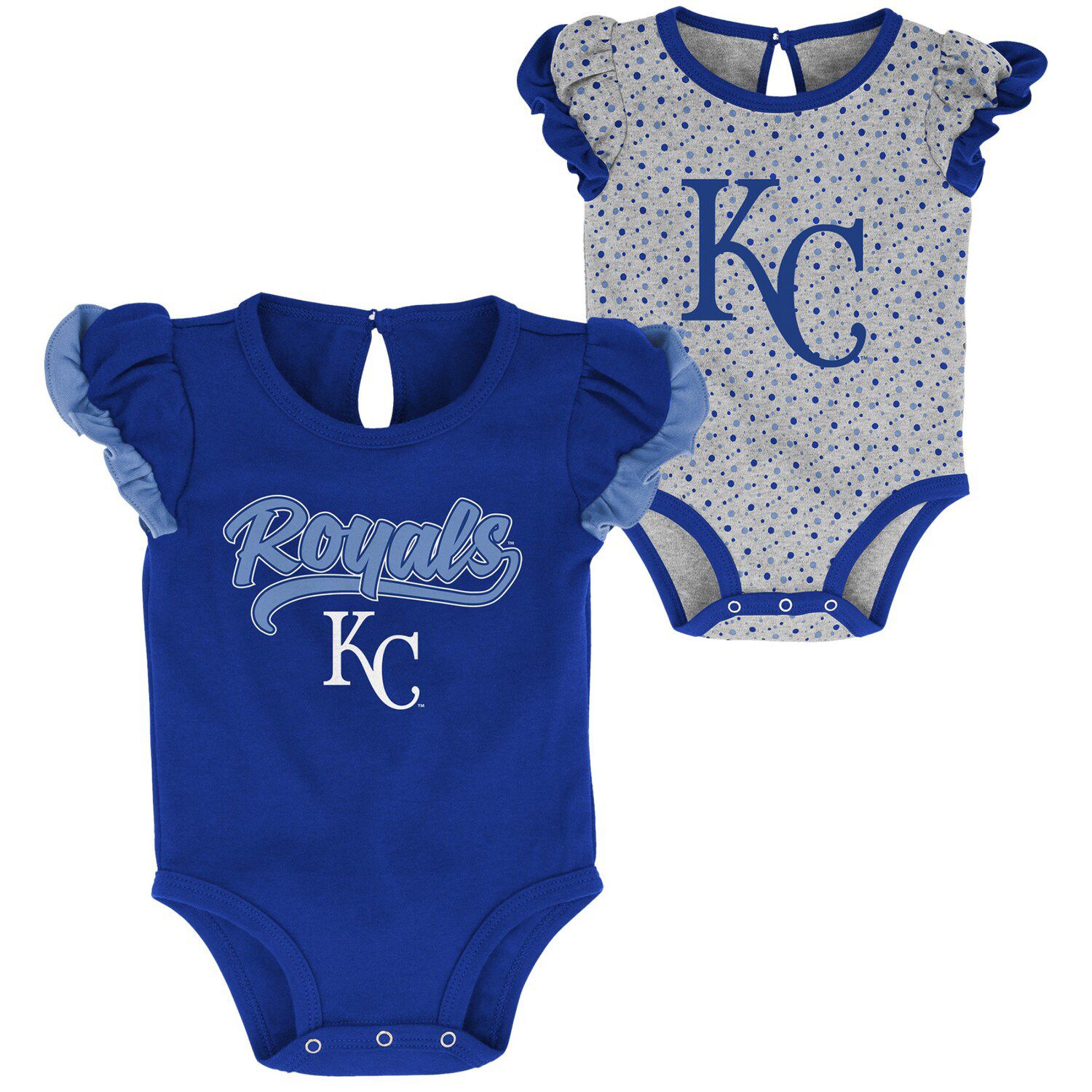 Dodgers Personalized Newborn Royal Blue Onesie
