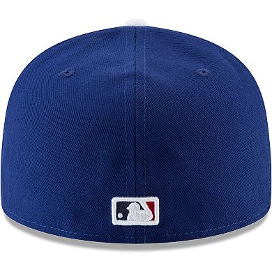 Men's New Era Royal Los Angeles Dodgers 60th Anniversary Authentic Collection On-Field 59FIFTY Fitted Hat