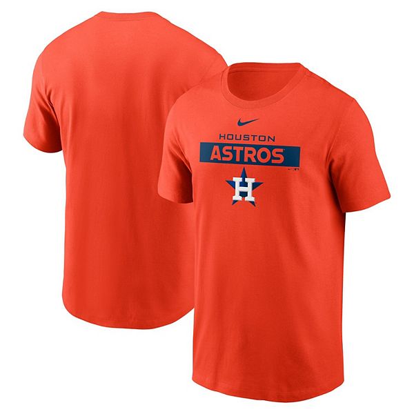 Men's Nike Orange Houston Astros Team T-Shirt