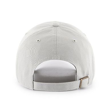 Men's '47 Gray Washington Commanders Script Clean Up Adjustable Hat
