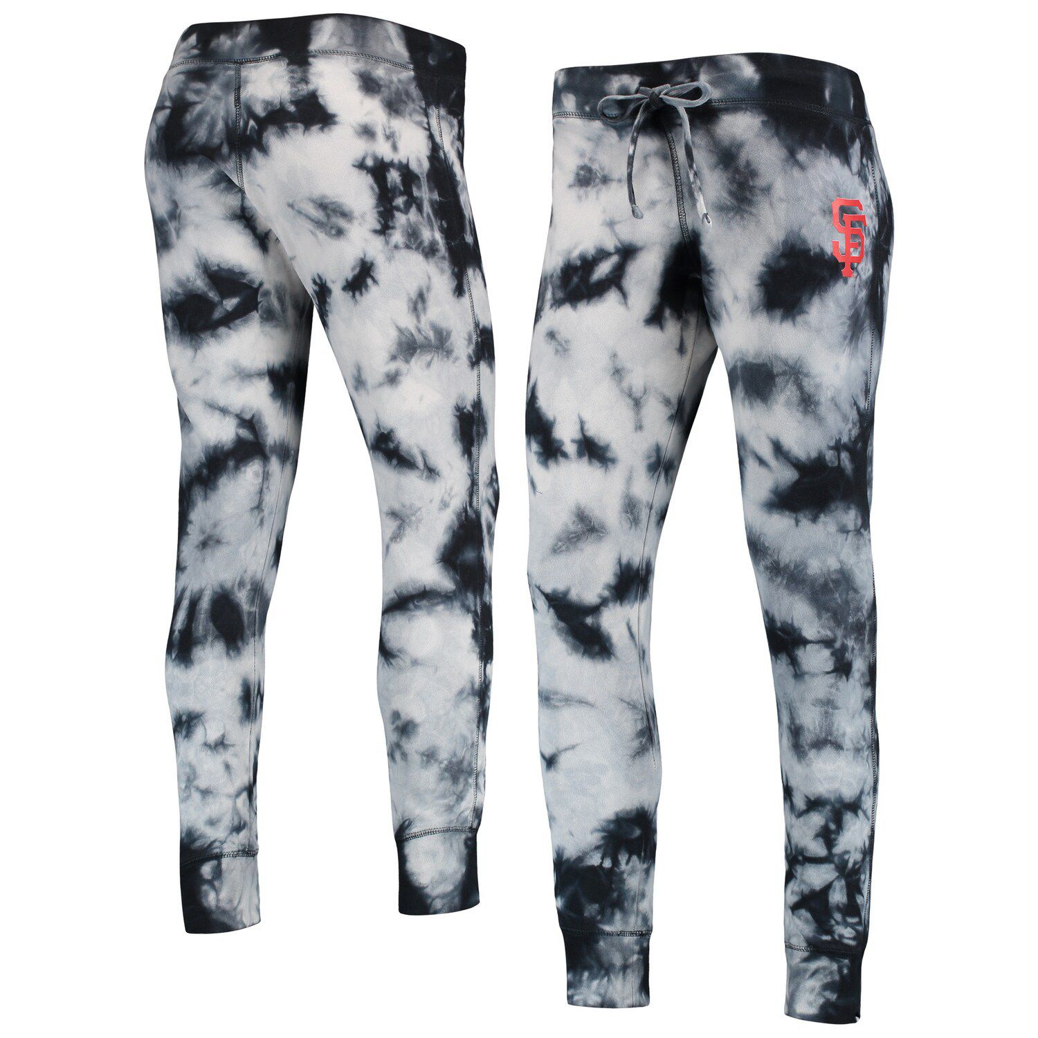 Women's '47 Gray San Francisco 49ers Double Pro Harper Jogger Sweatpants