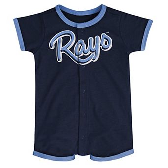 Infant Navy Tampa Bay Rays Power Hitter Romper
