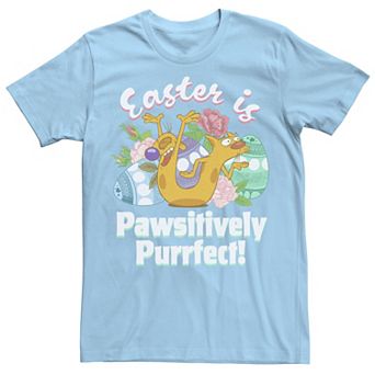 Men's Nickelodeon CatDog Easter Is Pawsitively Purrfect Tee