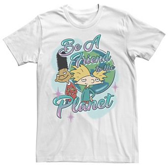 Men's Hey Arnold Cool Earth Friends Tee