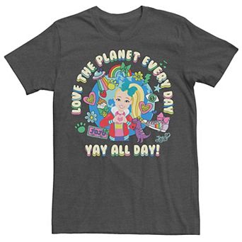 Men's Nickelodeon Jojo Siwa Love The Planet Every Day Yay All Day! Tee