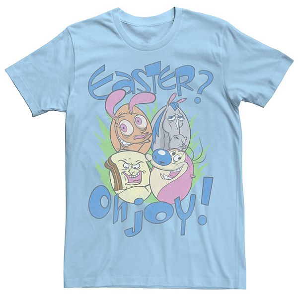 Men's Nickelodeon Ren & Stimpy Easter Oh Joy Tee