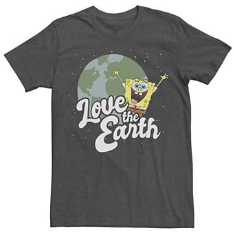 Men's SpongeBob SquarePants Love The Earth Tee