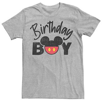 Disney's Mickey & Friends Birthday Boy Mickey Men's Tee