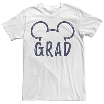 Disney's Mickey Mouse Men's Ears Grad Graphic Tee