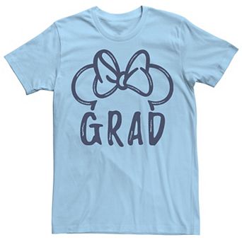 Disney's Minnie Mouse Grad Ears Silhouette Men's Tee