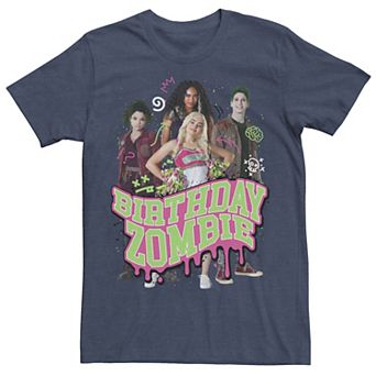 Disney's Zombies Men's Group Birthday Zombie Graphic Tee