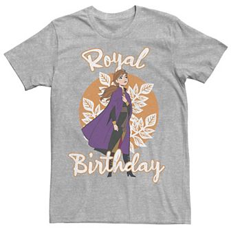 Disney's Frozen 2 Anna Royal Birthday Men's Tee