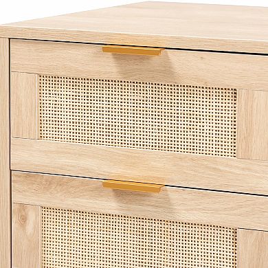 Baxton Studio Baird Nightstand