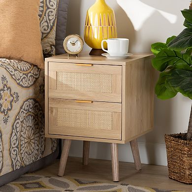 Baxton Studio Baird Nightstand