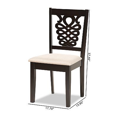 Baxton Studio Gervais Dining Chair