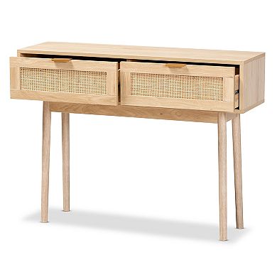 Baxton Studio Baird Brown Console Table