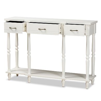 Baxton Studio Hallan Console Table