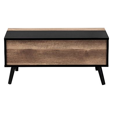 Baxton Studio Jensen Black Coffee Table