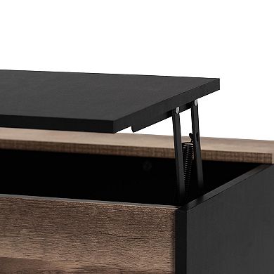 Baxton Studio Jensen Black Coffee Table