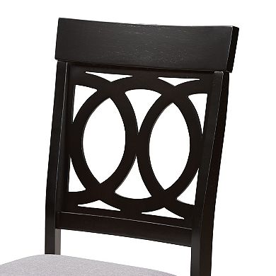 Baxton Studio Lucie Dining Table & Chair 6-piece Set