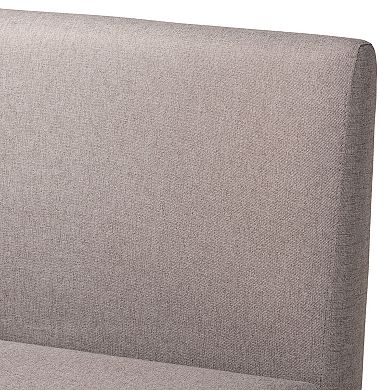 Baxton Studio Odessa Dining Nook Bench 4-piece Set