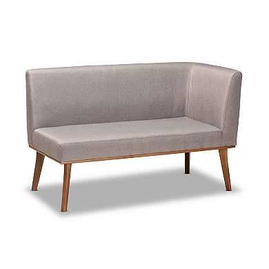 Baxton Studio Odessa Dining Nook Bench 5-piece Set