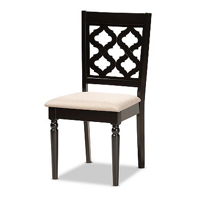 Baxton Studio Ramiro Dining Table & Chair 7-piece Set