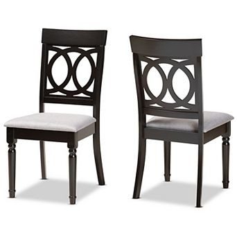 Baxton Studio Lucie Dining Chair 2 pc Set