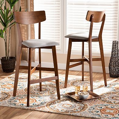 Baxton Studio Cameron Bar Stool