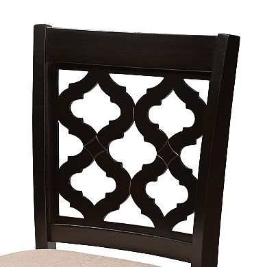 Baxton Studio Ramiro Counter Stool 2-piece Set