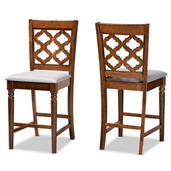 Baxton Studio Ramiro Counter Stool 2 pc Set