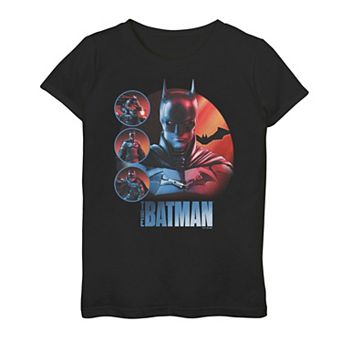 Girls 7-16 DC Comics Batman Bat Trio Logo Graphic Tee
