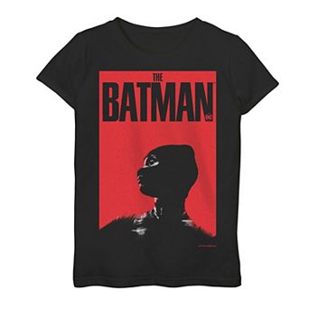 Girls 7-16 DC Comics The Batman Red Catwomen Poster Graphic Tee