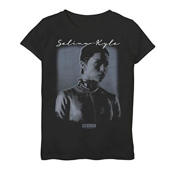 Girls 7-16 DC Comics The Batman Miss Kyle Portrait Graphic Tee