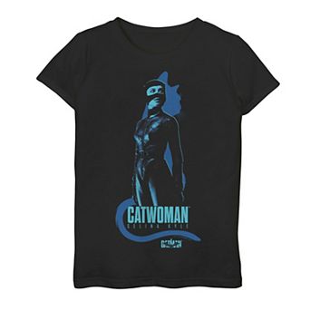 Girls 7-16 DC Comics The Batman Catwomen In Blue Graphic Tee