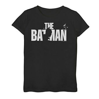 Girls 7-16 DC Comics The Batman Logo & Bats Graphic Tee