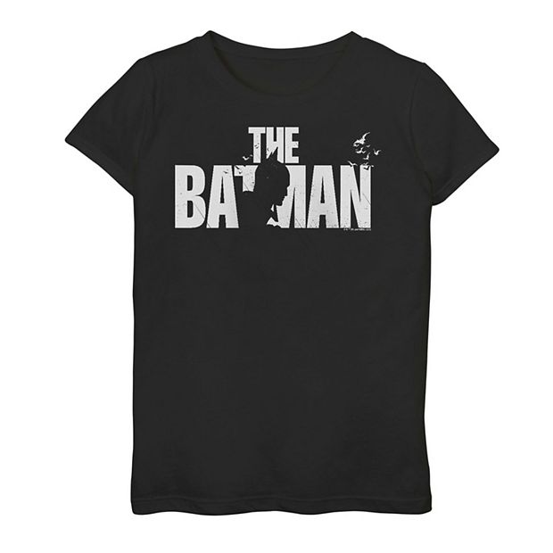 Batman logo t shirt girls best sale