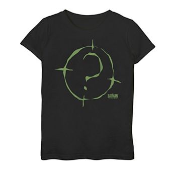 Girls 7-16 DC Comics The Batman The Riddler Symbol Graphic Tee