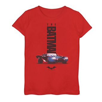 Girls 7-16 The Batman Batmobile Graphic Tee