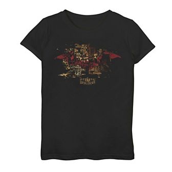 Girls 7-16 DC Comics The Batman Who Is Batman? Graphic Tee